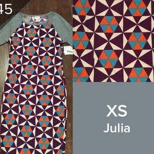 NWT LuLaRoe Julia Dress